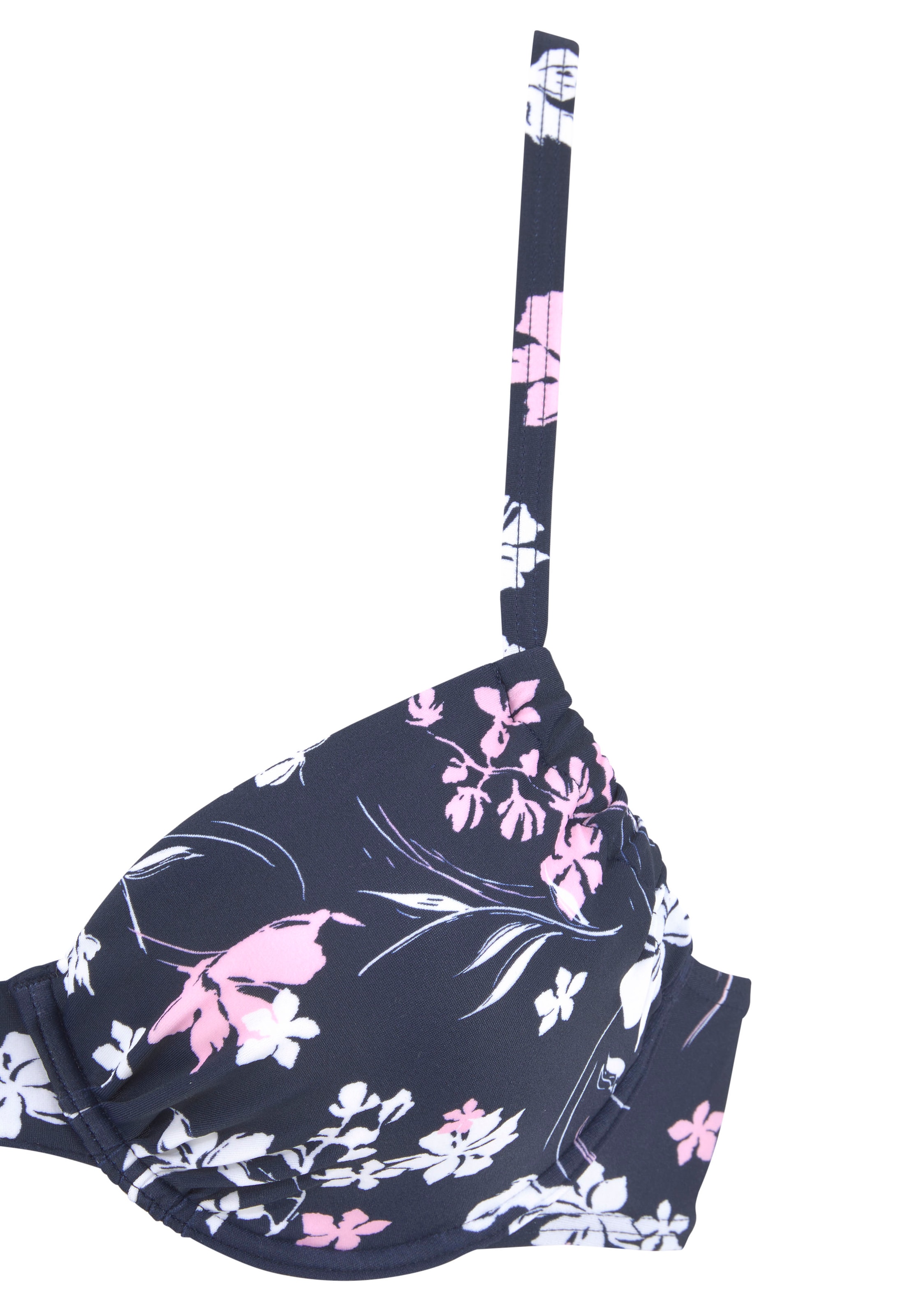 LASCANA Minimizer Bikini i blå