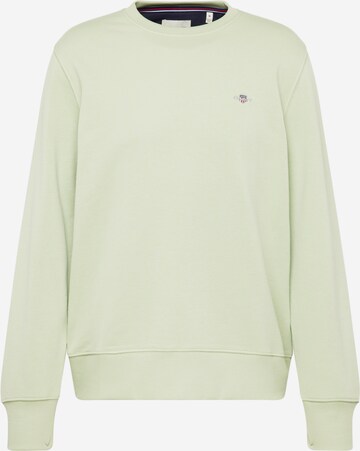 Sweat-shirt GANT en vert : devant