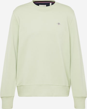 GANT Sweatshirt in Green: front