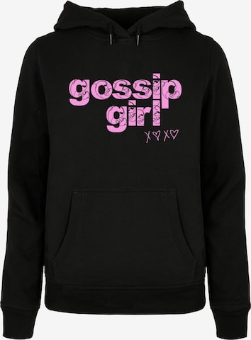 ABSOLUTE CULT Sweatshirt 'Gossip Girl' in Zwart: voorkant
