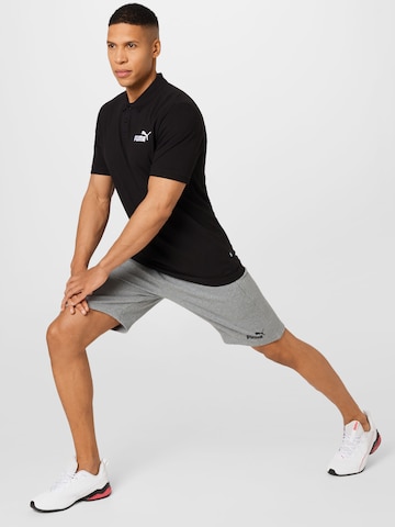 Regular Pantaloni sport de la PUMA pe gri