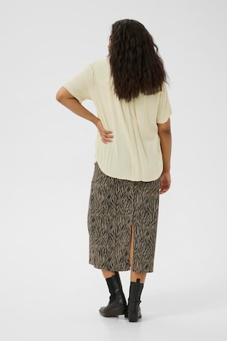 Camicia da donna 'KCAmi' di KAFFE CURVE in grigio
