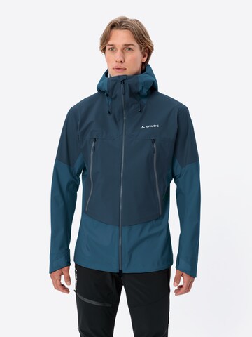 VAUDE Outdoorjacke 'Croz Alpine' in Blau: Vorderseite