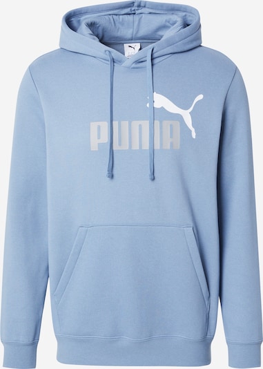 PUMA Sportska sweater majica 'ESS No. 1' u svijetloplava / svijetlosiva / bijela, Pregled proizvoda