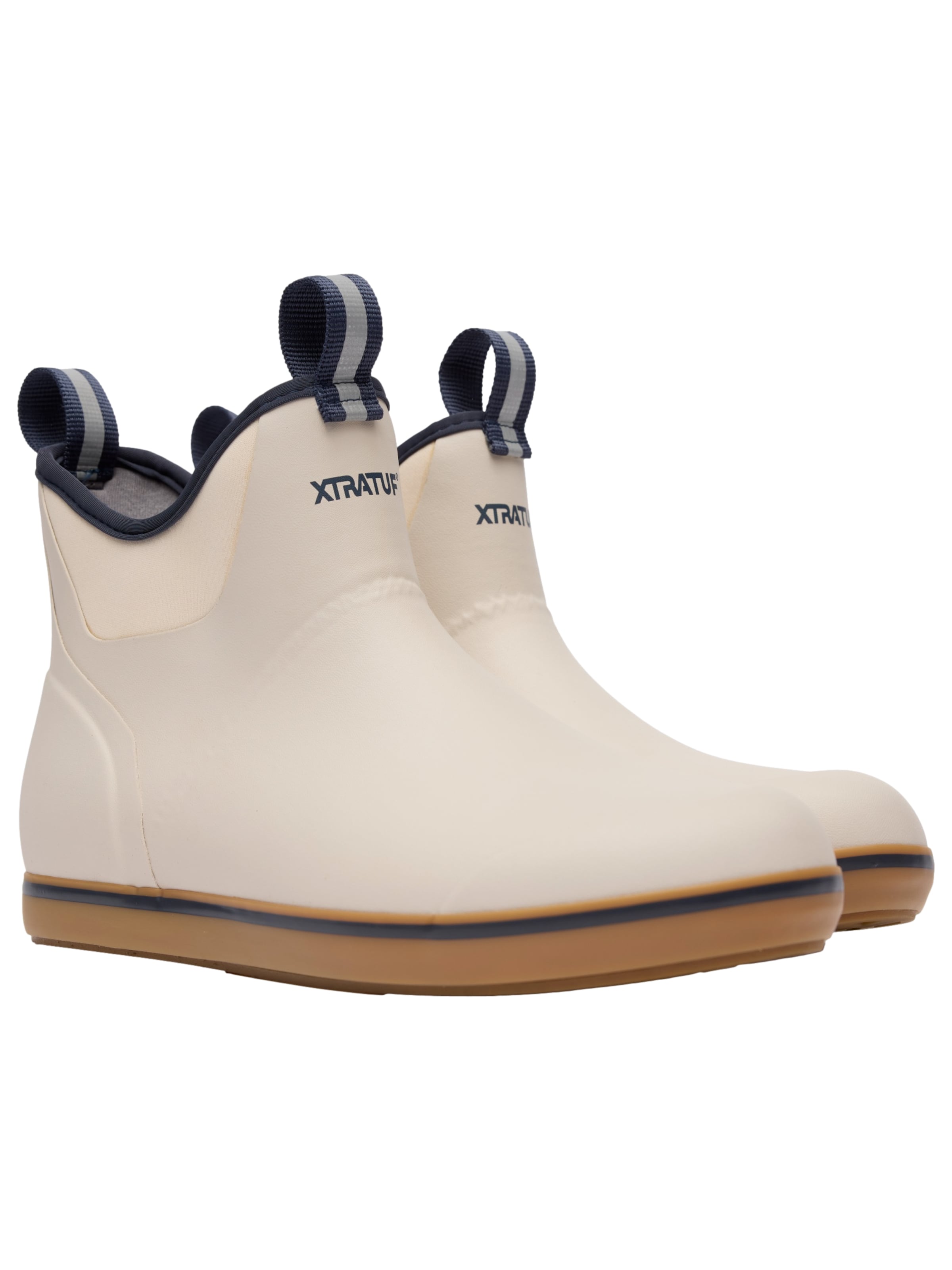 XtraTuf Rubber Boots 'Ankle Deck Boot' in Beige