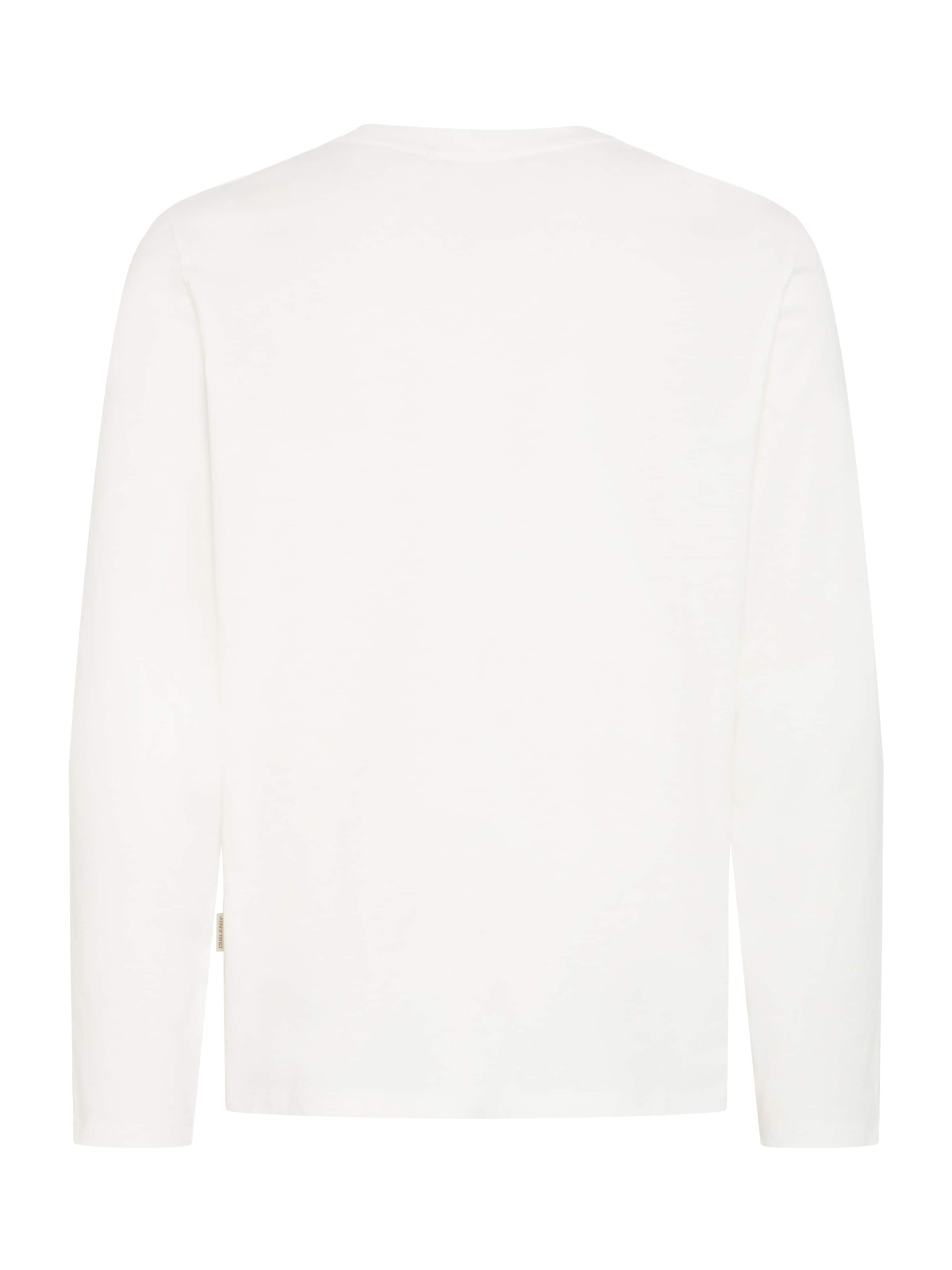 BLEND Футболка 'BHKEMUEL' в Белый