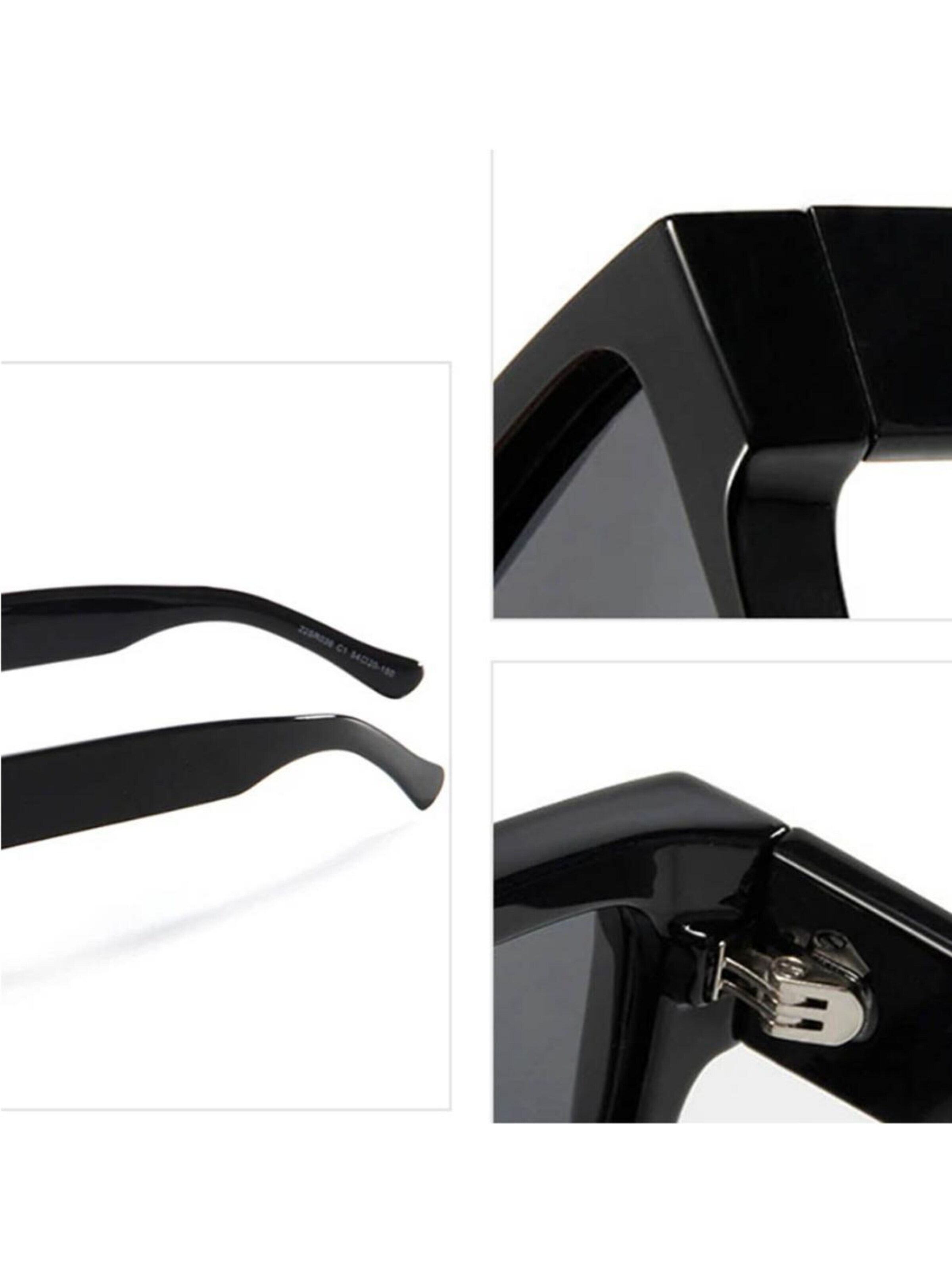 VEYREY - Gafas de sol 'Platz Gargoyle' en negro