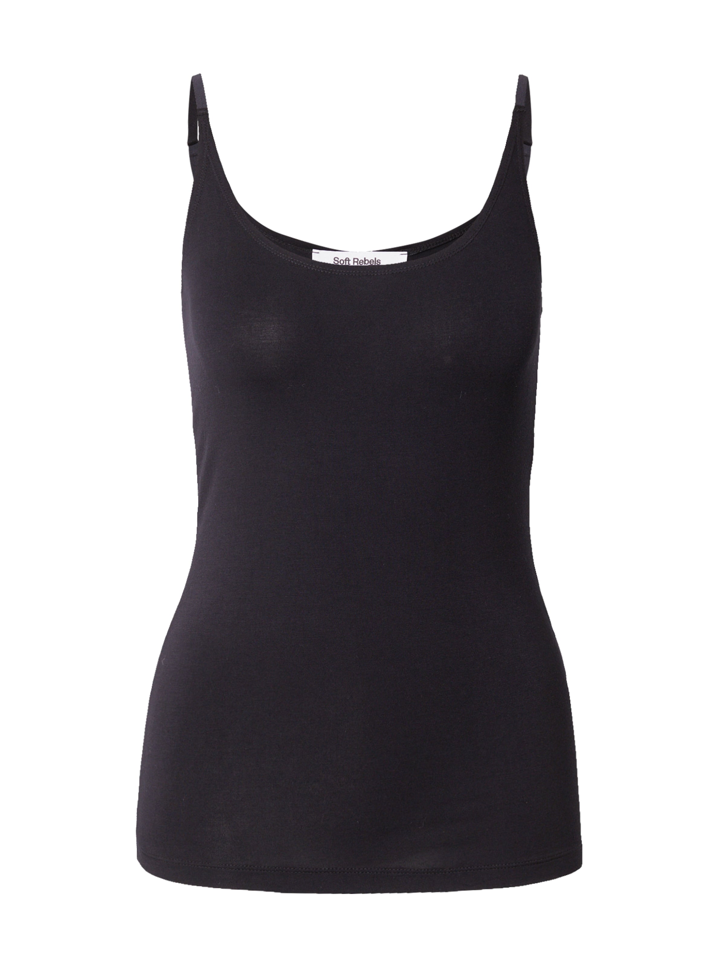 Soft Rebels Top 'Linsey' w kolorze czarny: przód