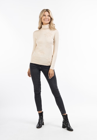 Pull-over Usha en beige