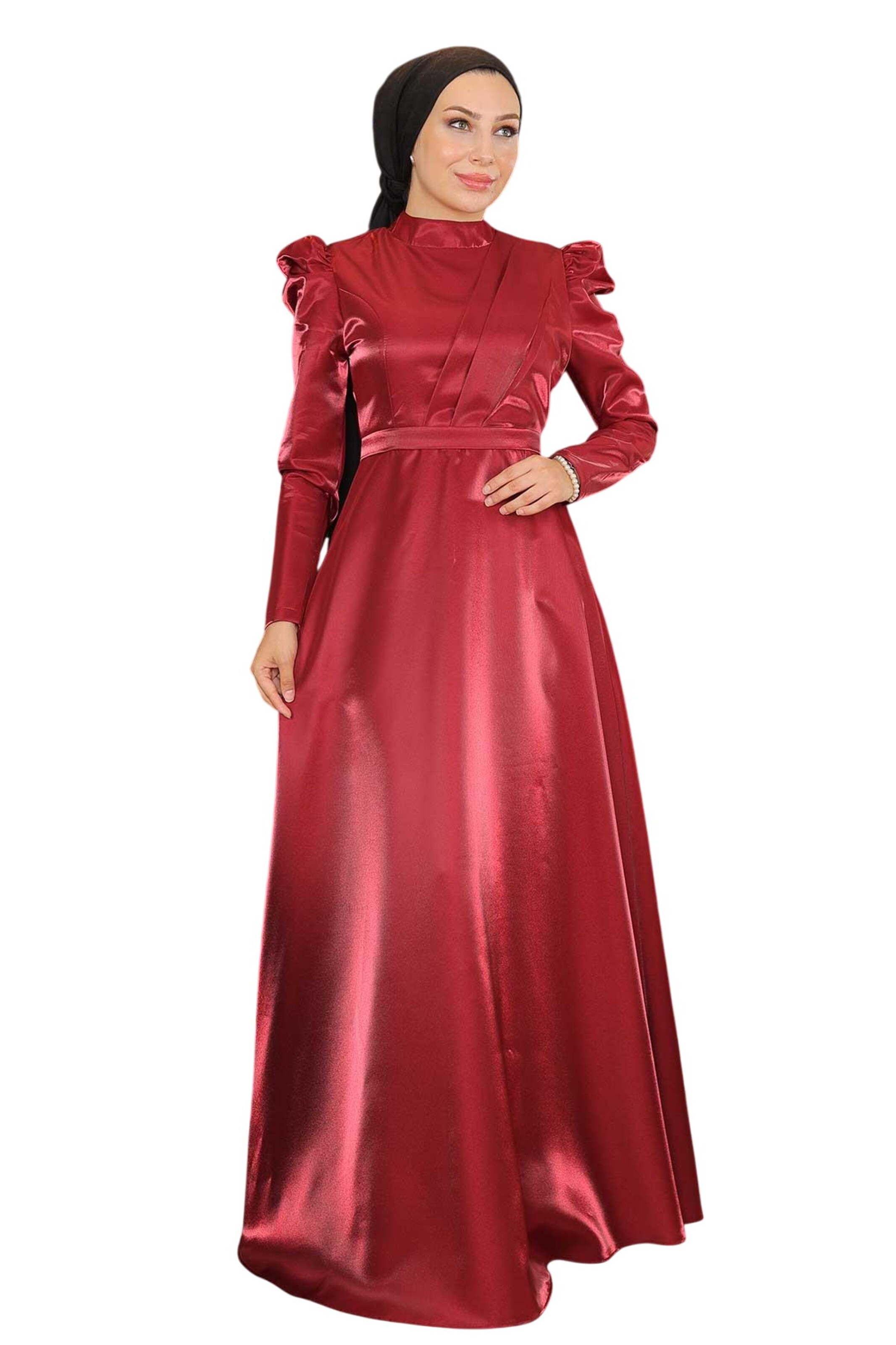 MODAMIHRAM Abendkleid in Rot