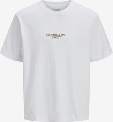 JACK & JONES T-Shirt 'JORIslington' in Weiß: Vorderseite