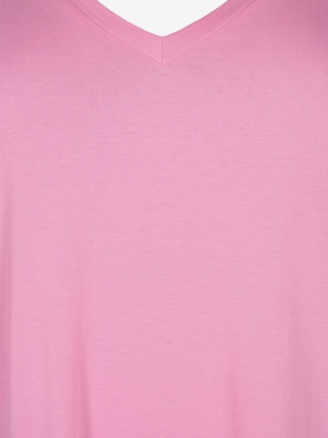 Zizzi - Camiseta talla grande 'CHIARA' en rosa