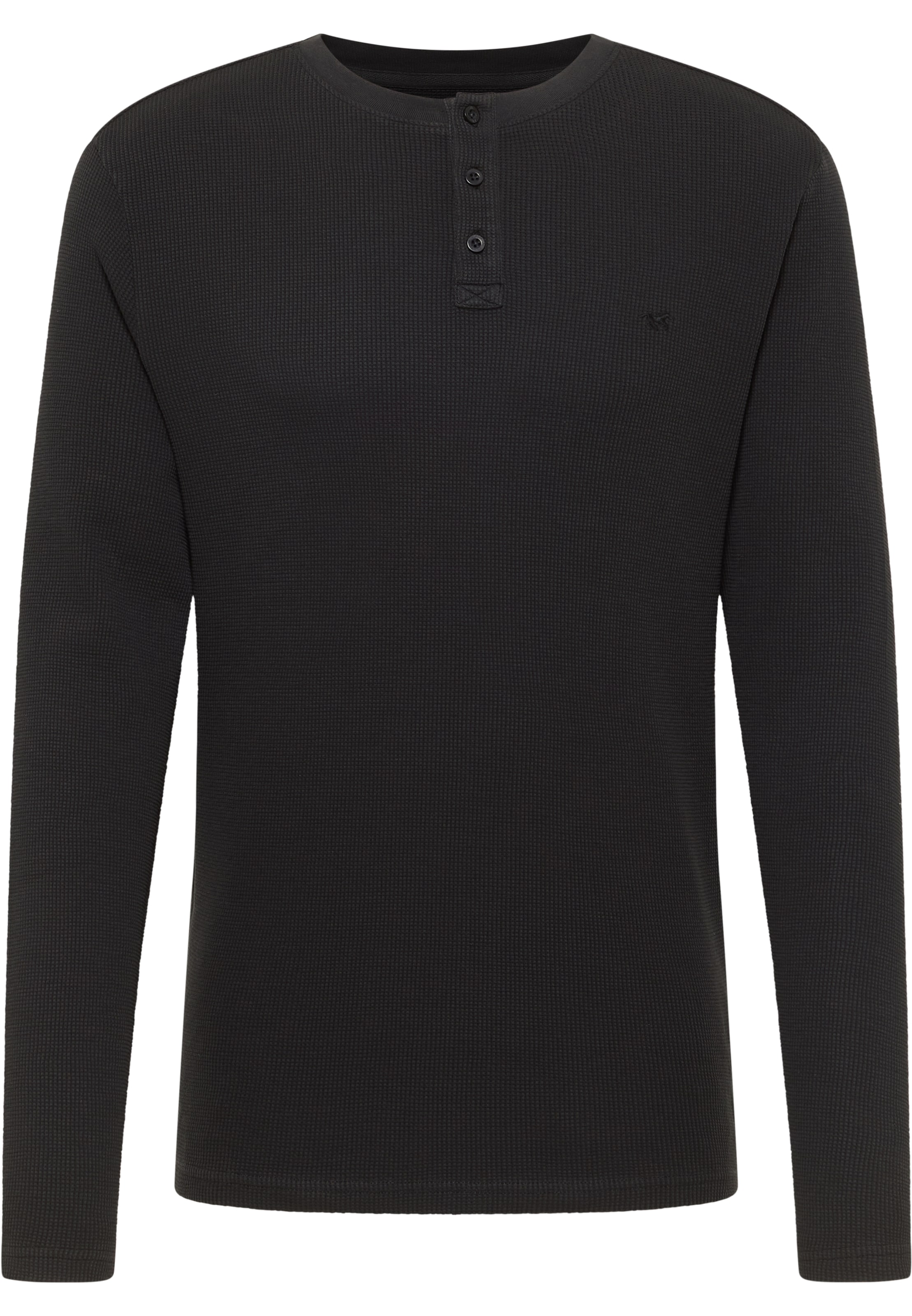 MUSTANG T-Shirt 'Atchison' in Schwarz: Vorderseite