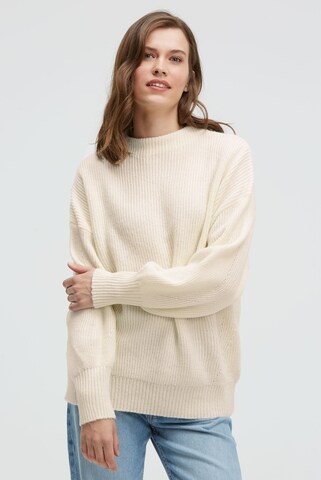 SENSES.THE LABEL Sweater in Beige: front