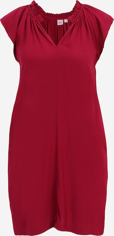 Gap Petite Obleka | rdeča barva: sprednja stran