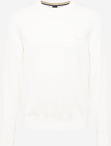 BOSS Black Pullover 'Pacas-L' i hvid: forside
