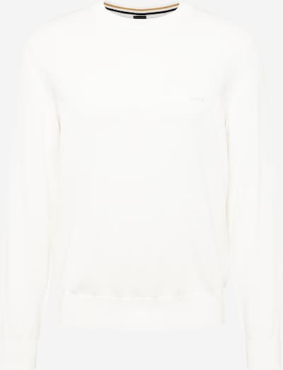 BOSS Black Sweater 'Pacas-L' in White, Item view