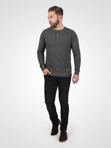 !Solid Pullover 'Terrance' in Grau: Vorderseite