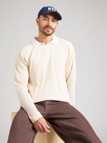 G-STAR Majica 'Tweeter' | bež barva: sprednja stran