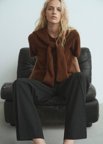 MANGO Pullover 'Leire' in Braun