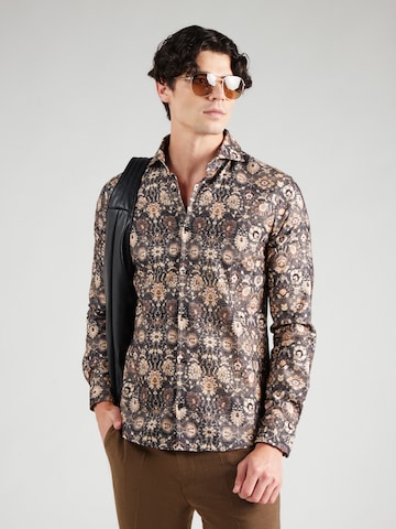 JOOP! Slim fit Button Up Shirt 'Pai' in Black: front