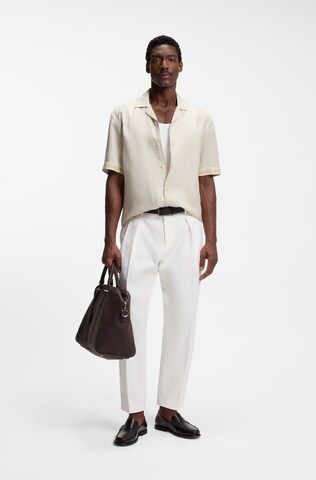 BOSS Comfort Fit Hemd in Beige
