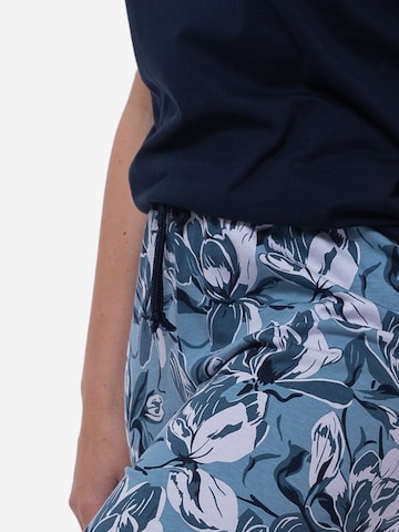 Ammann Pyjama 'Night & Home'‌‌‌‌‌‌‌ in Blau