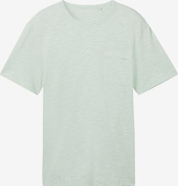 T-Shirt TOM TAILOR en vert : devant