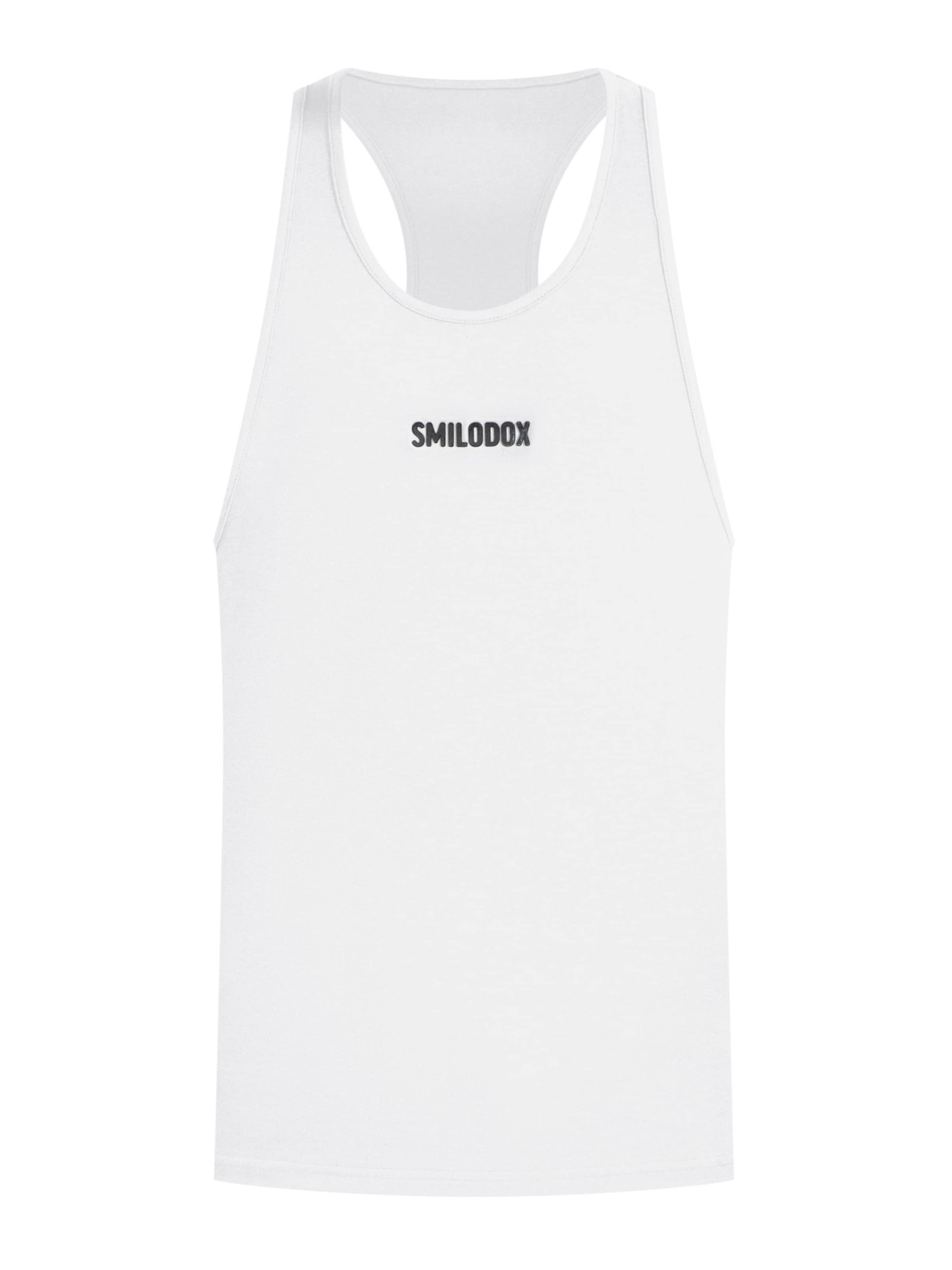 Smilodox Functioneel shirt in Wit: voorkant