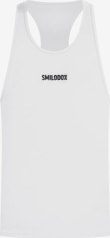 Smilodox Performance shirt in White: front