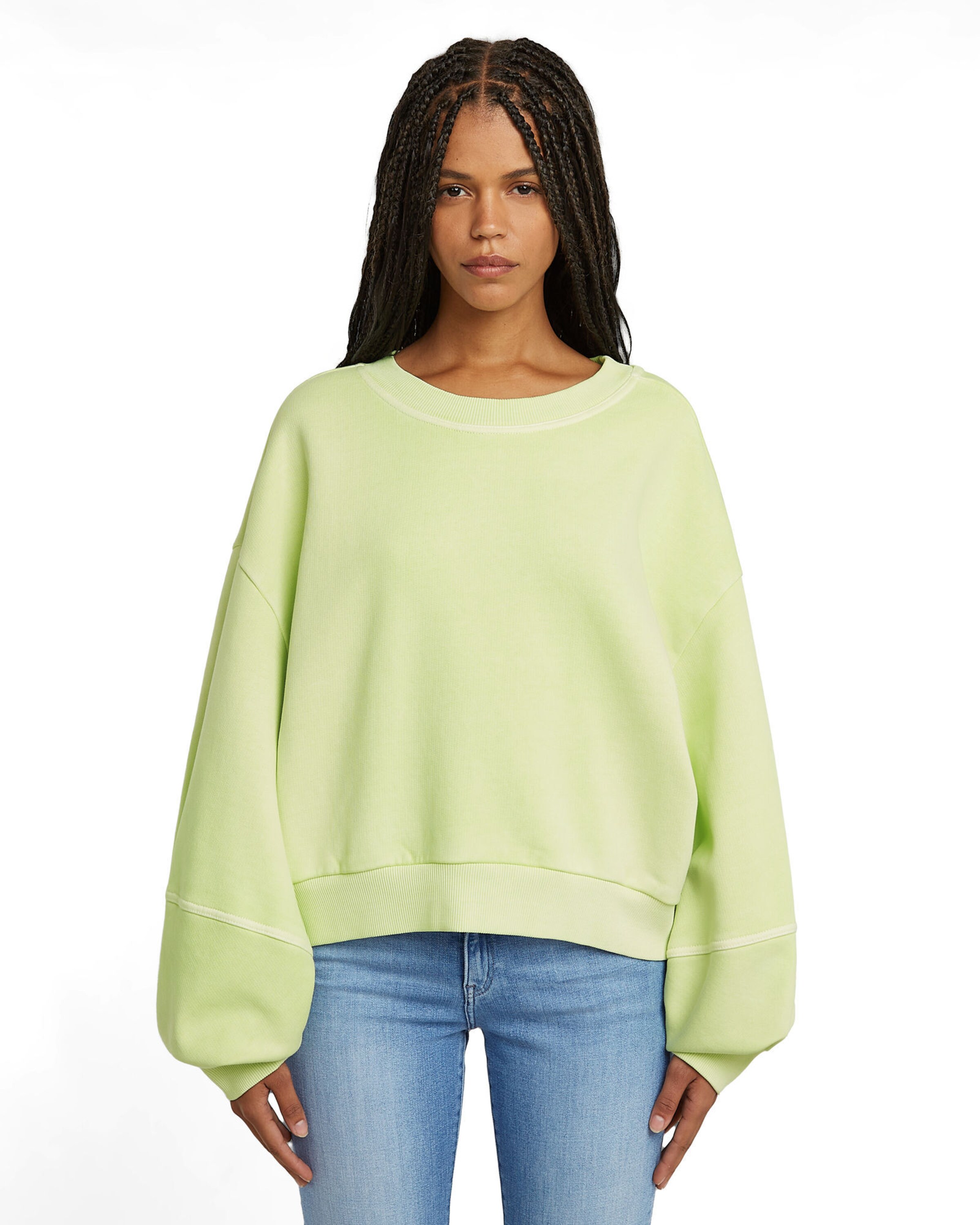 G-STAR Sweatshirt in Green: front