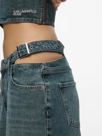 KARL LAGERFELD JEANS Широкий Джинсы в Синий