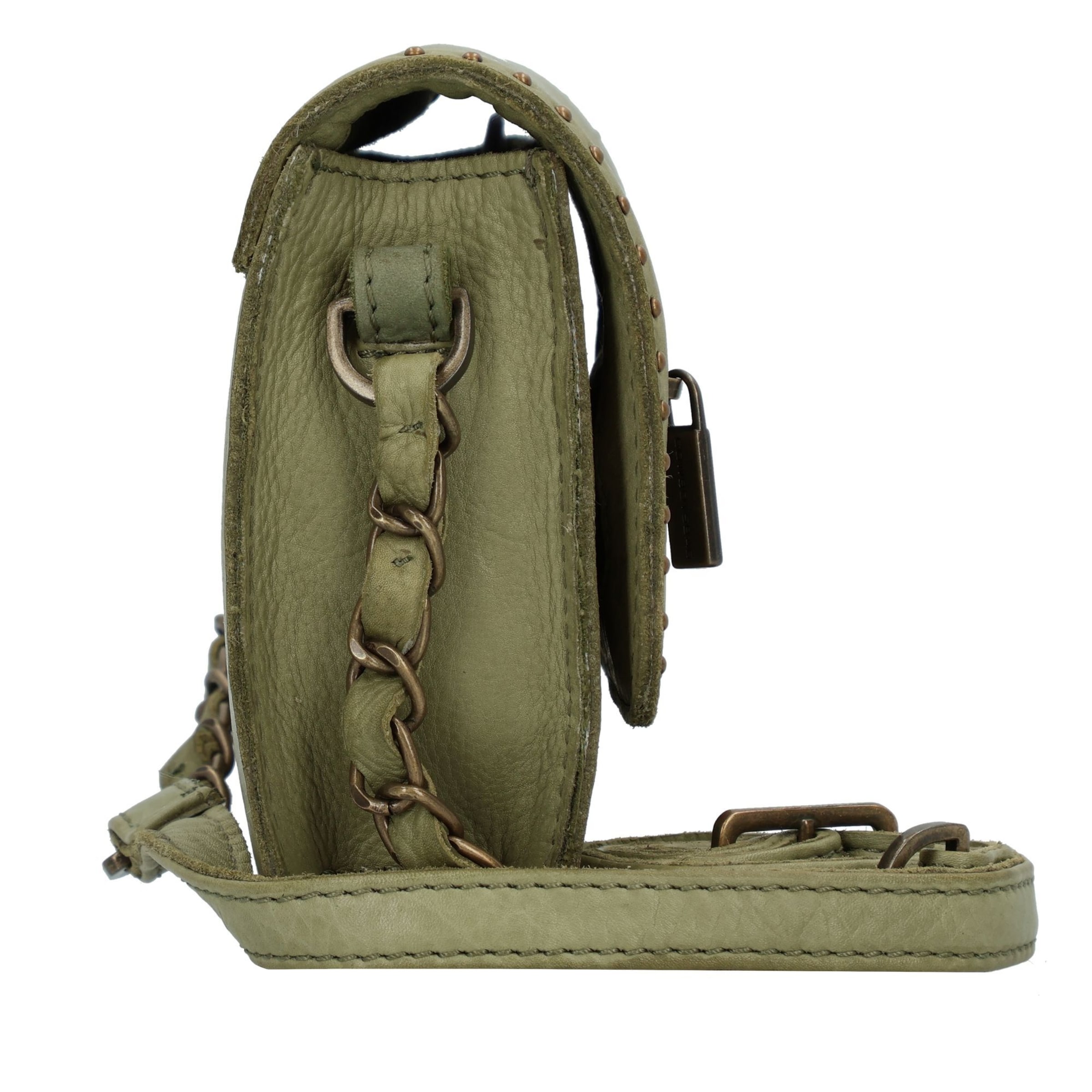 Borsa a tracolla 'Bridgetown ' di Cowboysbag in verde