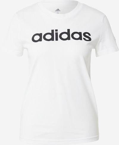 ADIDAS SPORTSWEAR Funktionstopp 'Essentials  Logo' i svart / vit, Produktvy