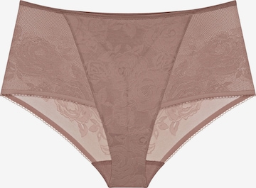 Slip 'Wild Rose Sensation' TRIUMPH en marron : devant