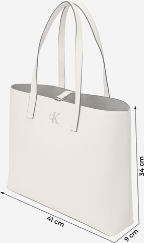 smėlio Calvin Klein Jeans Pirkinių krepšys