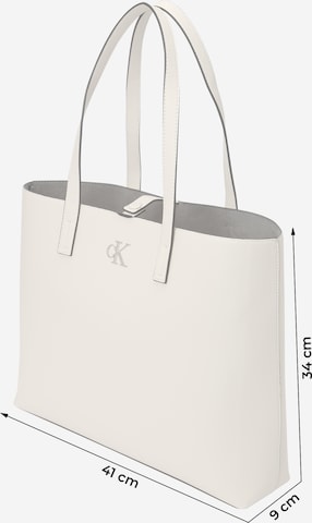 Calvin Klein JeansShopper torba - bež boja
