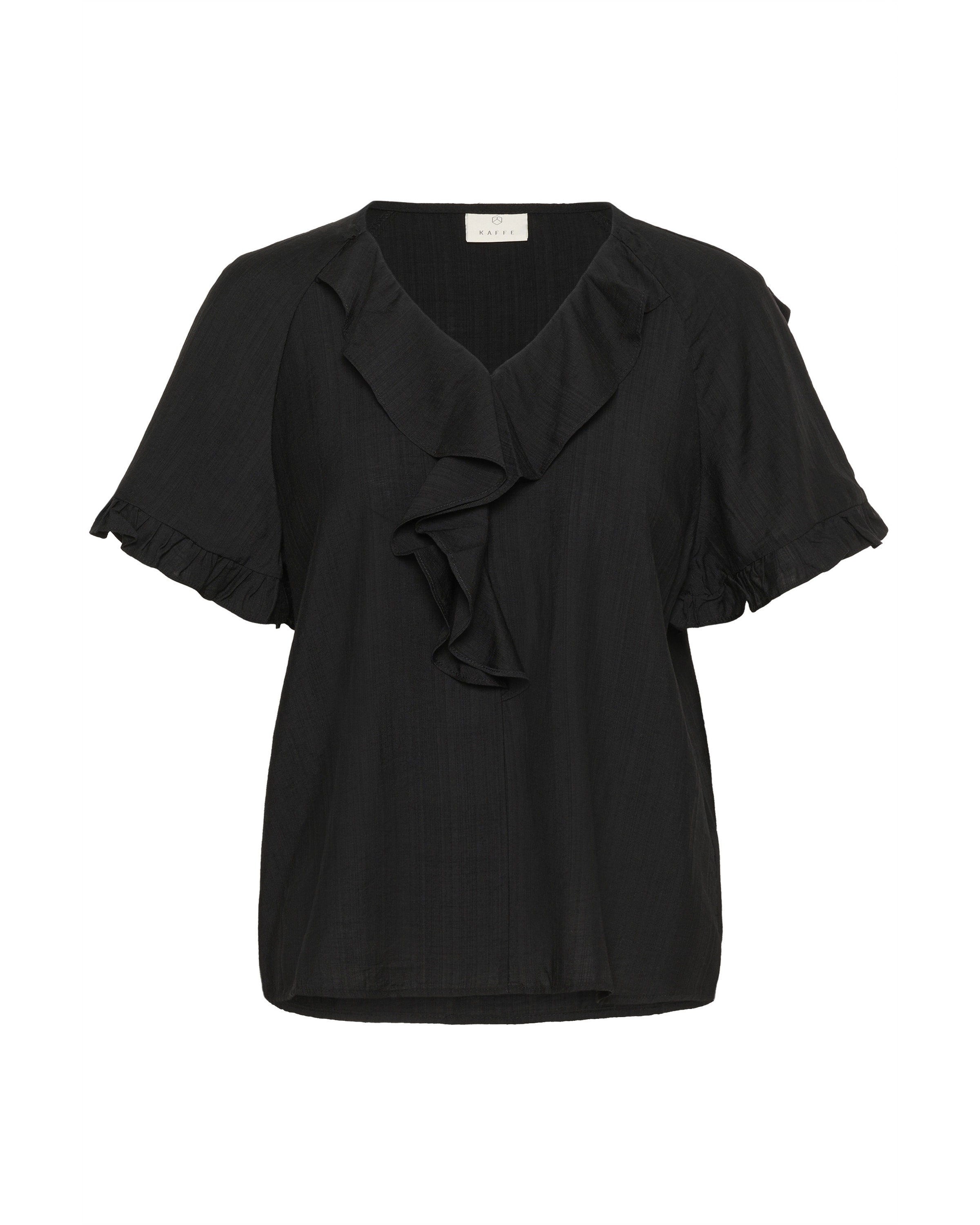 Kaffe Bluse 'Mariana' in Schwarz: Vorderseite