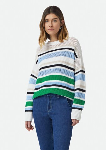 COMMA Sweater in White: front