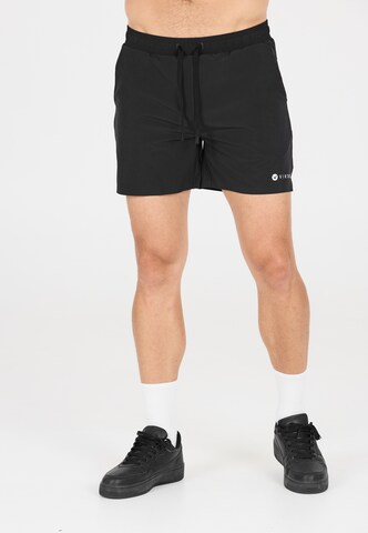 Virtus Regular Sports trousers 'Berk' in Black: front