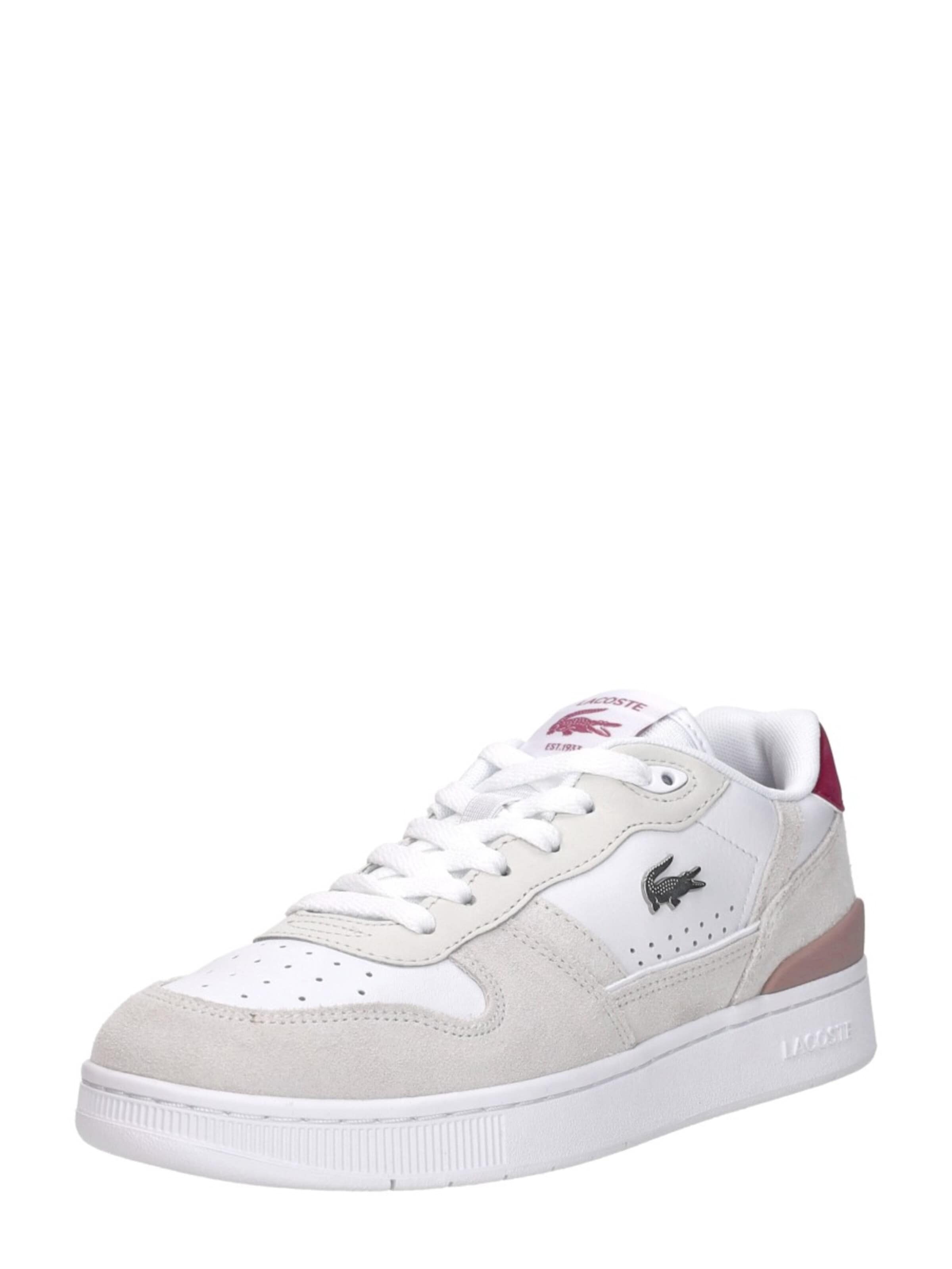LACOSTE Sneaker low 'T Clip'‌‌ in Weiß
