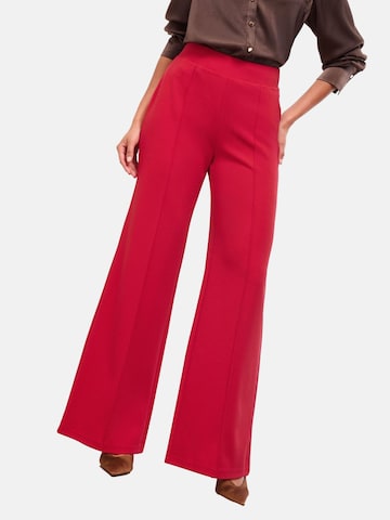 Lipsy Wide Leg Hose in Rot: Vorderseite