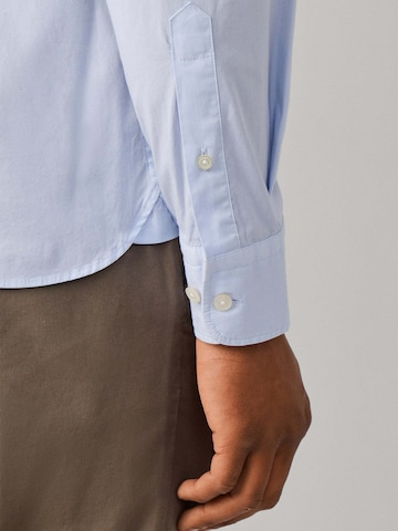 Hackett London Slim Fit Hemd in Blau