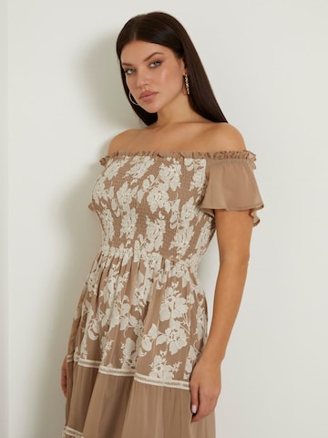 GUESS Kleid in Beige