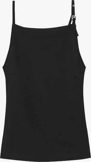 Pull&Bear Top in schwarz, Produktansicht