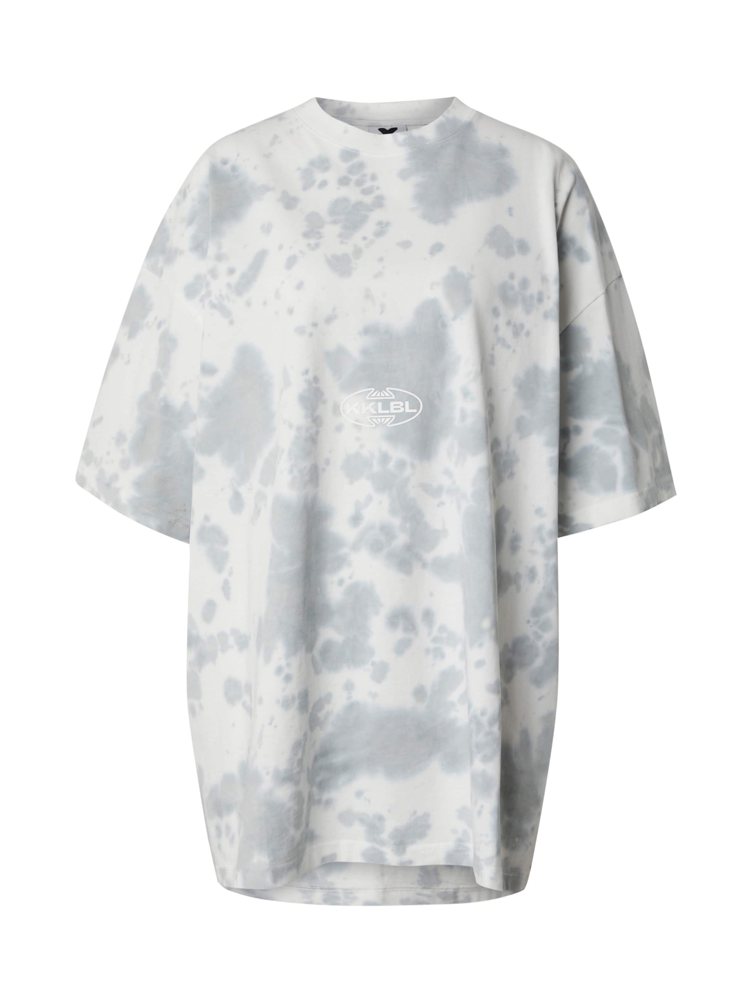 Maglietta 'Tie Dye' di Karo Kauer in bianco: frontale