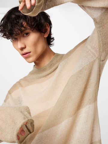 Pullover 'Frans' di WEEKDAY in beige