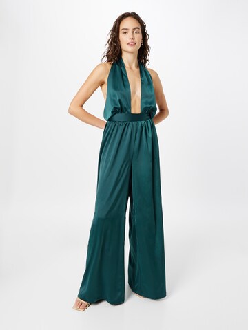 Nasty Gal Jumpsuit in Groen: voorkant