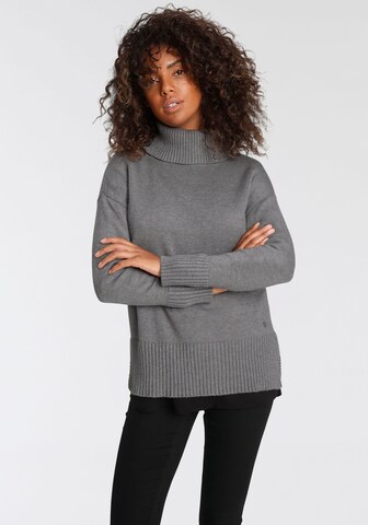 TAMARIS Sweater in Grey: front