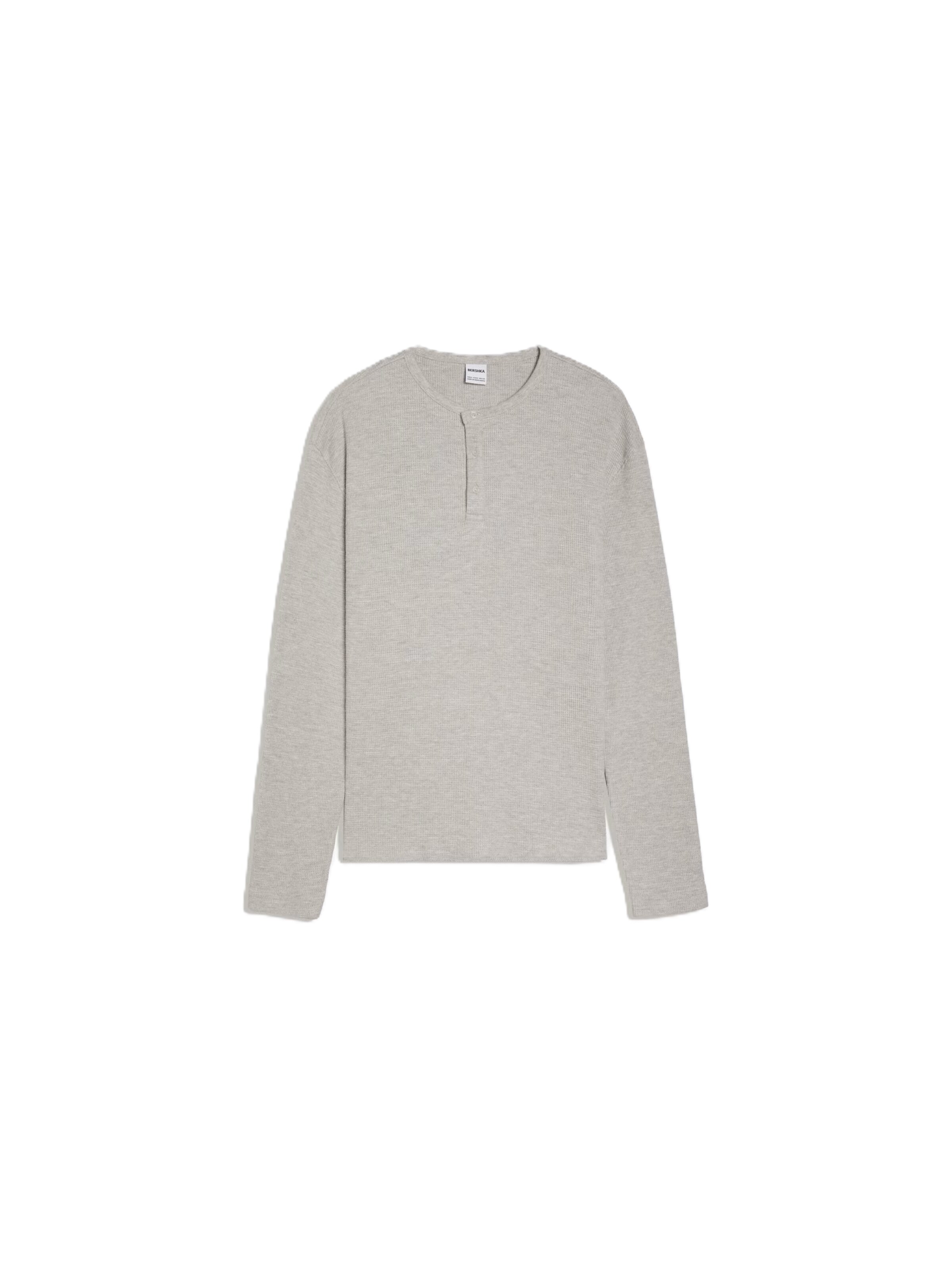 Maglietta di Bershka in grigio: frontale